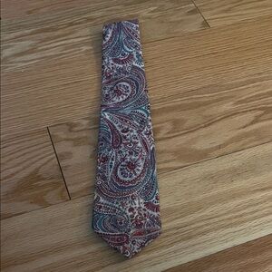 Vintage Liberty of London cotton necktie multi color